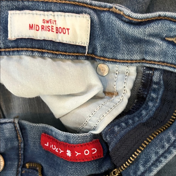 Lucky Brand Womens Sweet Mid Rise Boot Cut Jeans Boho Hippie Western Size 8/29 - Picture 3 of 7